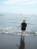 Into the sea